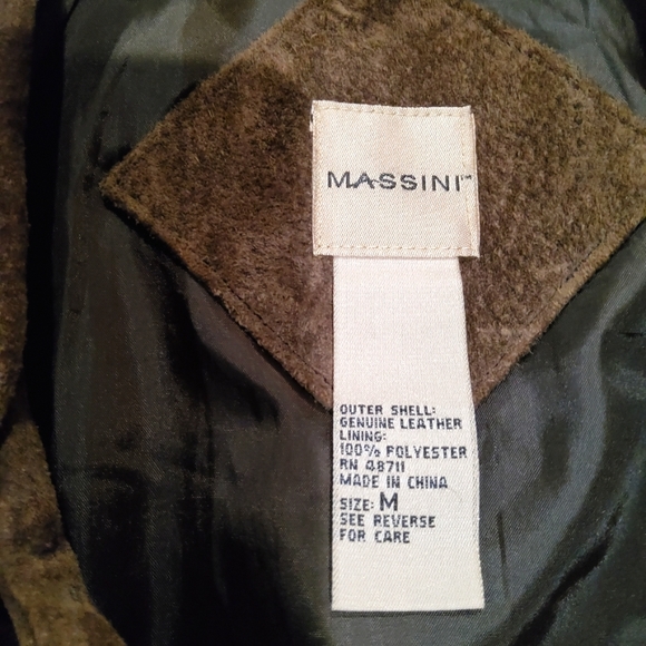 Leather long skirt with jacket - Picture 8 of 8